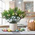 thumbnail image 5 of Stijggn Easter Floral Picks Easter Decor Spring Berry Picks with Eggs Colorful Berries Leaves Twig Branches Sprays for Floral Arrangement-Centerpiece Wreath Decoration, 5 of 8