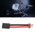 thumbnail image 1 of RC Lipo Battery  Cable, Plastic Case Reliable Connection Silicone Cord Length 94mm RC Battery  Cable 12AWG  for RC Car Model for Aircraft Model, 1 of 8