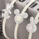 thumbnail image 3 of Pack Diadema de perlas de imitación blanca Diadema de novia Accesorios para el cabello de boda Diadema de perlas Zhivalor  CPB-DE-LYY856-2, 3 of 5