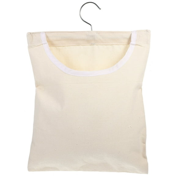 GETAJGHSD 1Pcs Beige Polyester Clothespin Bag for Laundry Clip Organizer Hanging Storage Bag Indoor Use