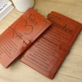 thumbnail image 3 of Musbetu Journal Notebook Smooth Writing Premium Thickened Page Faux Leather Handmade Recipe Book Monthly Planner, 3 of 7