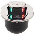 thumbnail image 2 of Aqua Signal 286007 Series 28 LED Bi-Color Hide-Away Navigation Light, 2 of 2