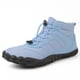 thumbnail image 5 of Bota Forrada De Piel De Nieve Zapatos De Tobillo Mujer Hombre Para Caminar Senderismo (41) Azul, 5 of 9