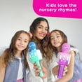 thumbnail image 5 of Move2Play, Kids Karaoke Microphone | Includes Bluetooth & 15 Pre-Loaded Nursery Rhymes | Birthday Gift for Girls, Boys & Toddlers | Girls Toy Ages 2, 3, 4-5, 6+ Years Old, 5 of 7