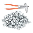 thumbnail image 3 of Poids de Roue à Clipser, Poids d'Équilibre de Pneu, Poids de Style P 100 Pcs 15g 0.53oz en Alliage d'Aluminium à Clipser, Réparation de Pneu de Roue à Clipser, 3 of 8