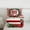 Red White Green, variant on jejeloiu Christmas Snowflake Bedding Comforter Set,Abstract Geometric Grid Twin Comforter Sets,Red White Black Bedding Set For Boy Kids,Microfiber Bedroom Decor Reversible,2pcs