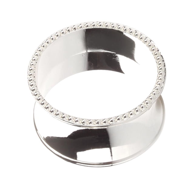 Napkin Rings Napkins Holder Para Wedding Hotel Christmas FKD091 Plata