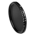 thumbnail image 2 of 2 a 400 Slim Fader de densidad variable de lente impermeable para cámara que proporciona un suave y 67 mm Yotijar Filtros de densidad neutra, 2 of 10