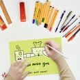 thumbnail image 2 of Bright Color Card Stock Paper, 65lb. 8.5 X 11 Inches - 50 Sheets - Ultra Lime, 2 of 6