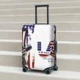 thumbnail image 6 of Fuzoiu Patriotic Skull Art Print Suitcase Cover,Washable Luggage Covers for Suitcase,Elastic Luggage Protector Cover,Scratch Resistant Travel Suitcase Covers-Medium, 6 of 7