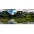 thumbnail image 2 of Garber, Howie 14x8 White Modern Wood Framed Museum Art Print Titled - Panoramic reflection in Bradley Lake-Grand Teton National Park-Wyoming, 2 of 4