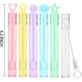 thumbnail image 4 of 70 Pack Mini Bubble Wand Assortment Toy, Ideal Party Favors for Kid Birthday, Bubble Bulk Party Supplies, Spring Summer Autumn Outdoor Indoor Activity Use Festival Gifts for Girl Boy, 4 of 8
