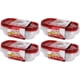 thumbnail image 2 of Recipiente Rubbermaid Take Alongs para almacenar alimentos, 4 tazas x 12, 2 of 3