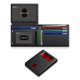 thumbnail image 1 of Billetera ZALVEX delgada de cuero con bloqueo RFID para 14 tarjetas, 1 of 7