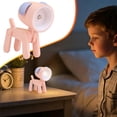 thumbnail image 2 of CozeLy LED Desk Lamp Cute Dog Deer Shape Small Night Light with Phone Holder Portable Adjustable Reading Table Lamp for Bedroom Home Office, 2 of 9
