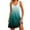30#Dark Green, variant on Summer Dress for Women Casual Trendy Ombre Gradient V-Neck Sleeveless Beach Vacation Mini Tank Sundress with Pocket