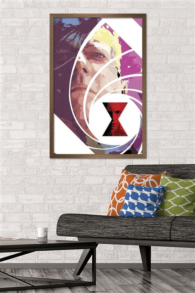Marvel Comics - Hawkeye and Black Widow - Tales of Suspense #101 Wall Poster, 22.375" x 34", Framed