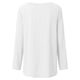 thumbnail image 5 of Bidobibo - Camiseta de manga larga para mujer, tallas grandes, holgada, informal, con cuello en V, estilo túnica, suave, lisa, para otoño, tallas S-XXL, 5 of 5