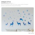 thumbnail image 3 of MasteelfCA 1Pc DIY Graduated Blue PVC Removeable Sticker Decor Elk Window Sticker, 3 of 8