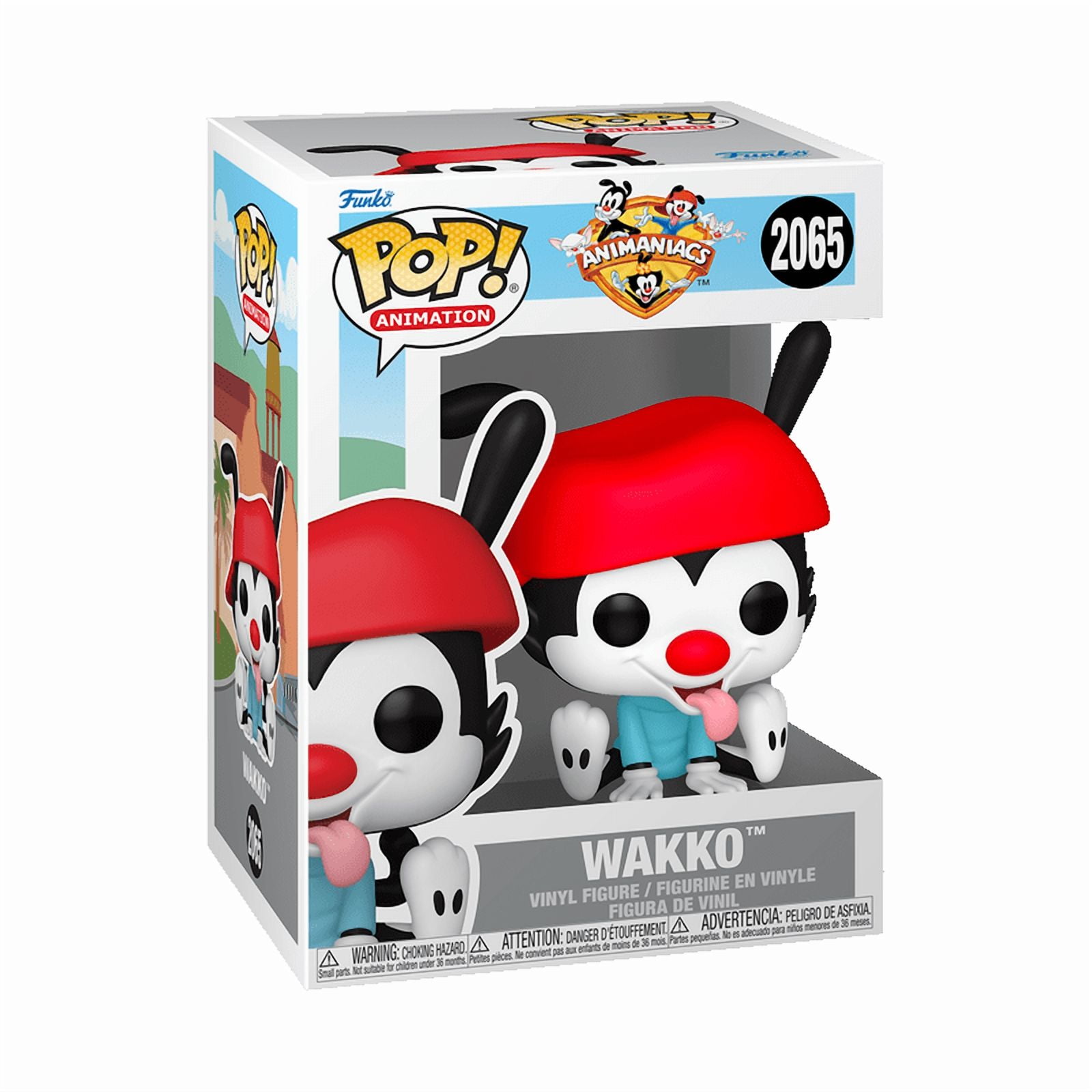 Funko Pop! Animation: Animaniacs - Wakko Warner Vinyl Figure
