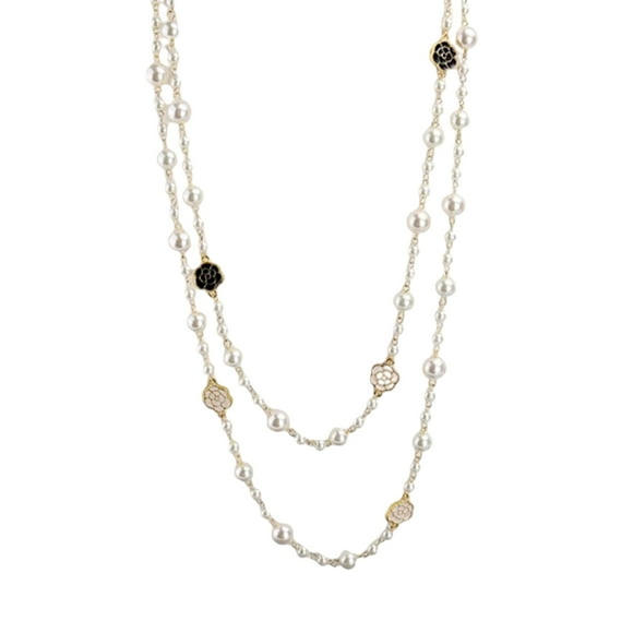 Collar De Perlas Sonducket Mujer Blanco