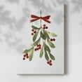 thumbnail image 2 of Mistletoe Bow I- Gallery Wrapped Canvas, 2 of 9