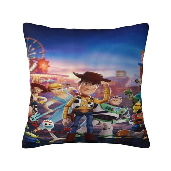 Toy Story Throw Pillow Pillowcase Cushion Covers 18 X 18 Inch Decor Sofa Couch Bedroom