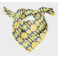 thumbnail image 3 of Bimba Yellow Betta Fish Ocean Printed Pure Silk Scarf Neck Wrap Summer Hair Bandanas For Women 40 x 40 Inches, 3 of 6