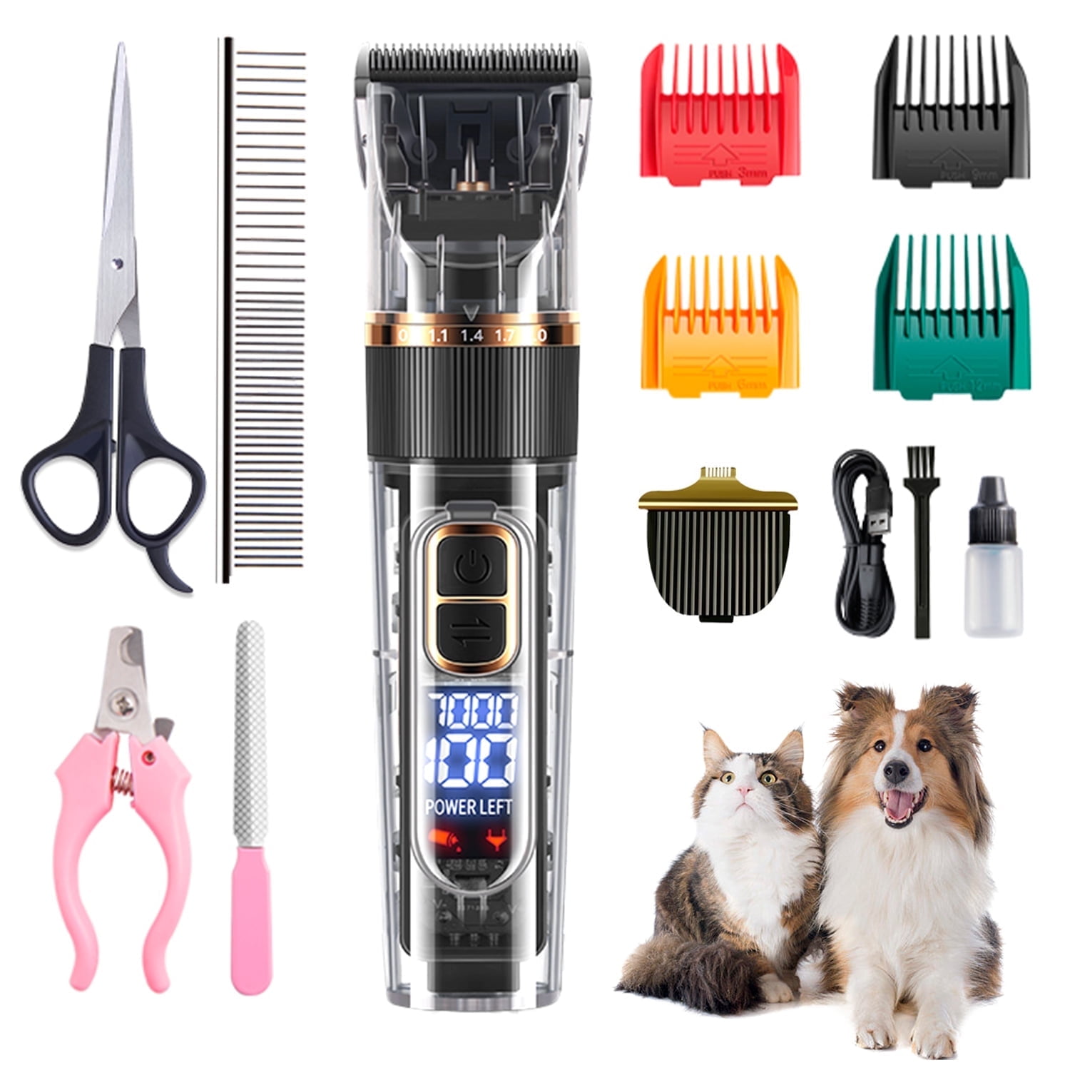 Beard Trimmer Ceenwes Dog Clippers Replacement Parts Pet Hair