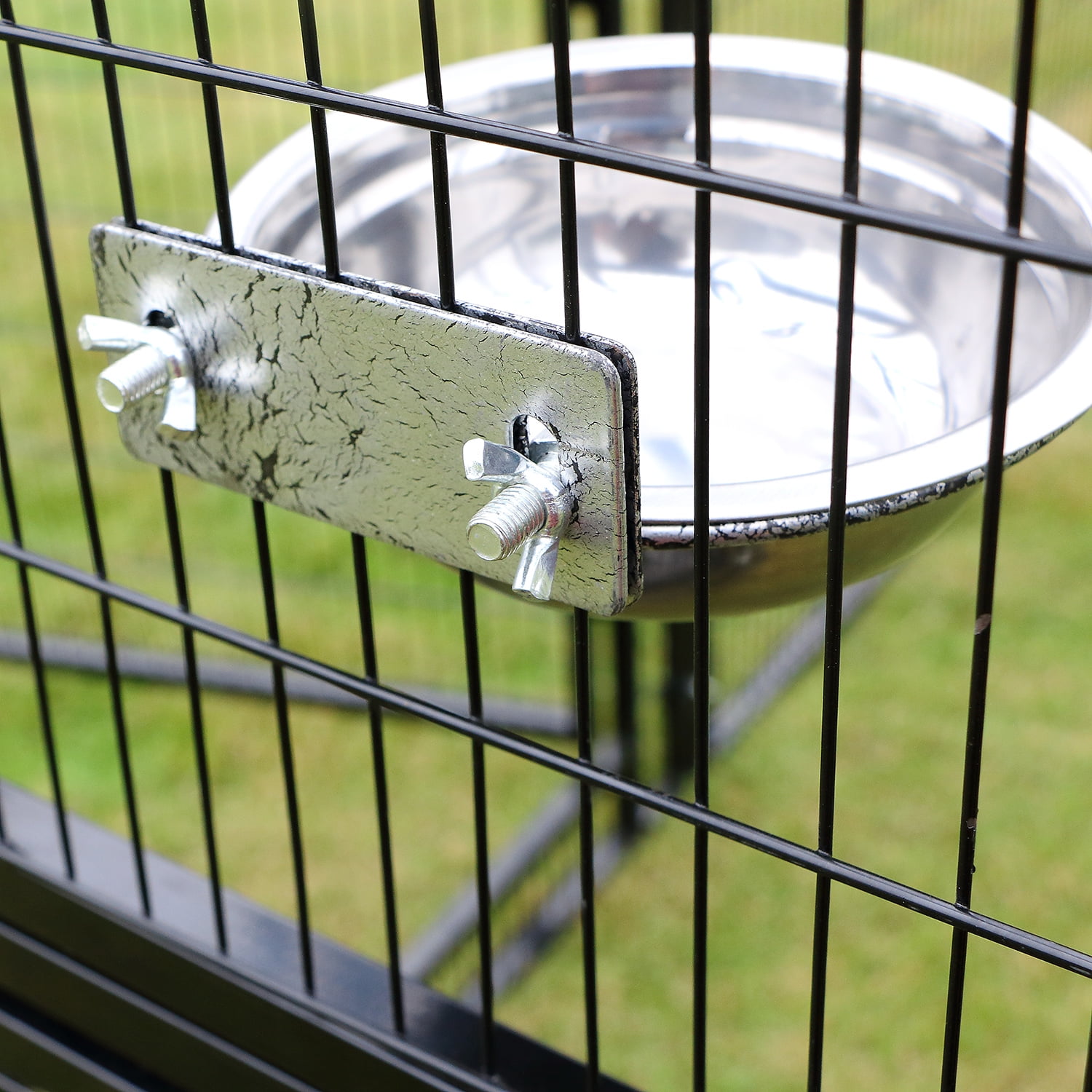 Large Outdoor Bird Aviary with Play Stand and Nest Habitat in Nepal at ...