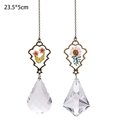 thumbnail image 2 of Crystal Suncatcher Flor Colgante Prisma Ventana Adorno Decoración Paquete de 2, 2 of 5