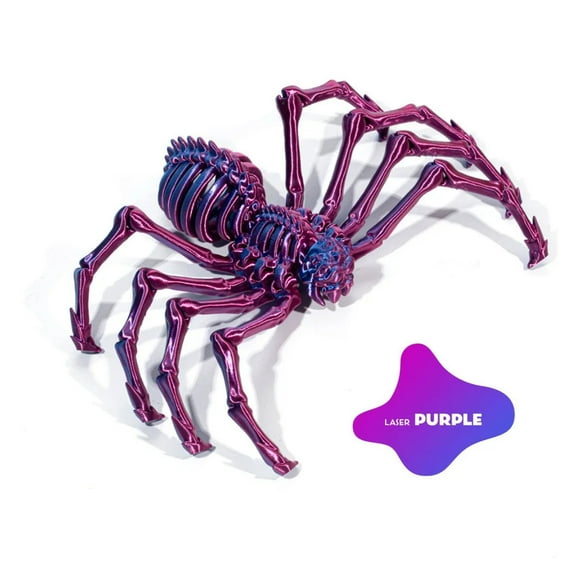 1pc 3D Printed, Flexible Spider Sculpture: A Creative Desk Ornament -  Halloween, Christmas, Or Any Special Occasion