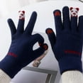 thumbnail image 1 of Kctiaxy Polyester Gloves Rufa Pandas Cute Fleece-Lined Thick Gloves Unisex Winter Warm Gloves Student Cycling Windproof and Cold-Resistance Touchscreen Gloves Blankets & Throws Bedding, 1 of 6
