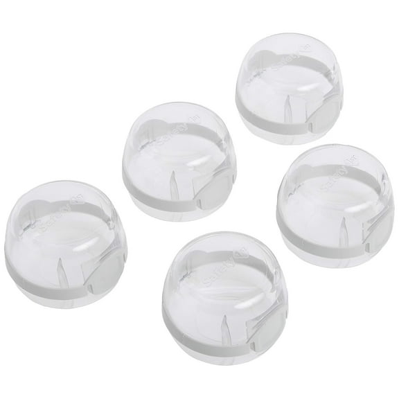 Safety 1st Child Proof Clear View Stove Knob Covers Set of 5