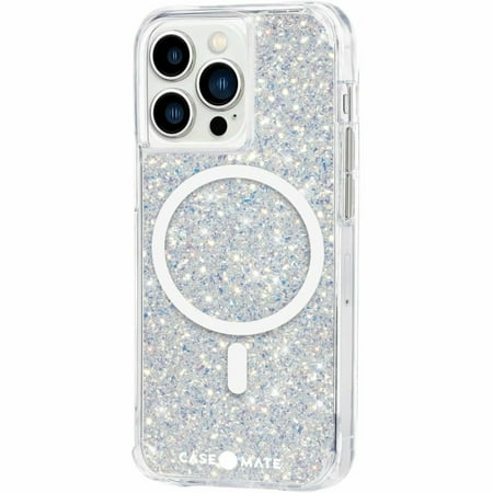 Case-Mate - Twinkle Hardshell Case w/ MagSafe w/ Antimicrobial for iPhone 13 Pro - Stardust