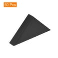 thumbnail image 3 of Uxcell 50Pack Corner Protectors 9x71mm Plastic Right Angle Corner Guards Cushion, Black, 3 of 6