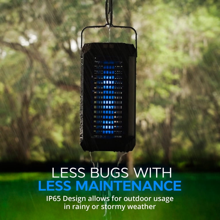Lua(՞ ܸ. ̫ .ܸ՞) Bell + Howell Rogue 2-in-1 Solar & USB-C Bug Zapper Indoor/Outdoor