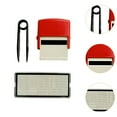 thumbnail image 6 of Yunhgft Slot Flip Back Ink Stamp DIY Stamp Kit Stationary Professional Removable Compact 14mmx38mm, 6 of 9