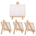 thumbnail image 1 of Phenofice 4 Sets Square Canvases Multi Wood Display Finished Works DIY Creation, 1 of 5