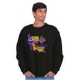 thumbnail image 5 of PACMAN Louisiana State Mardi Gras Sweatshirt for Men or Women Brisco Brands S, 5 of 6
