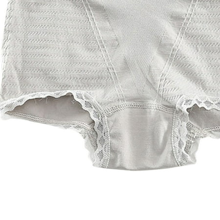 

Cathalem Padded Underwear for Women 1 Pack Of Womens Underwear Cotton plus Size Maternity Underwear over The Belly 3x Underpants Grey One Size