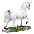 thumbnail image 3 of Ebros Enchanted Forest Glade Strolling Unicorn Figurine Decorative Statue 6.75"Long, 3 of 5