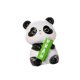 thumbnail image 1 of Figura de panda, adorno de mesa, decoración para el salpicadero del coche, escultura de animal para escritorio, mesa, centro de mesa, sala de estar, Estilo I, 1 of 8