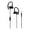 Black, variant on Lifetechs Wired Earbud Sensitive Noise Reduction Ergonomic 3.5mm Stereo Ear Hook Earbud for Recording Songs
