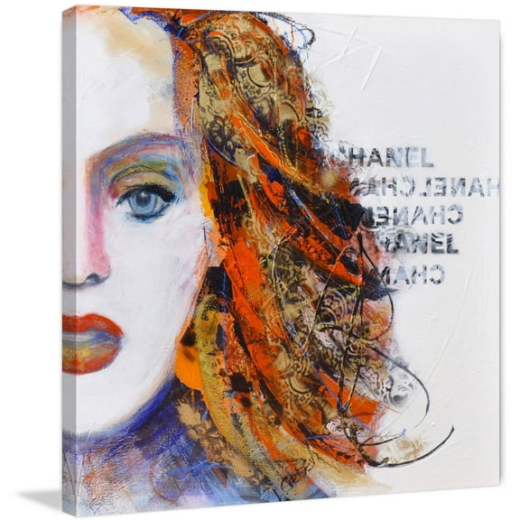 Dazzling Painting Print on Wrapped Canvas