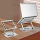 thumbnail image 4 of Laptop Stand for Ipad Macbook Huawei Lenovo Computer Silver, 4 of 5
