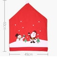 thumbnail image 4 of HEVIRGO Christmas Chairs Cover Festive High Simulation Christmas Decorations Table Decoration Kitchen Party Santa Claus Cap for Home, 4 of 11