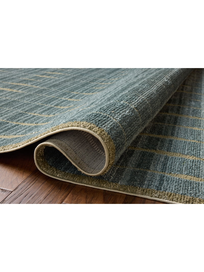 Chris Loves Julia x Loloi Calvin Ocean / Olive 5'-3