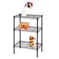 thumbnail image 1 of 3 Tier Steel Wire Shelf, Black, 1 of 2