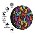 thumbnail image 5 of Xecao Colorful Cats for Tire Covers: Waterproof, dust-proof, and universally fitting for trailers, SUVs, 5 of 8